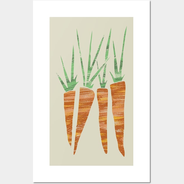 Carrots Foodie Wall Art by High Altitude